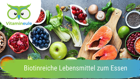 Biotinreiche Lebensmittel zum Essen