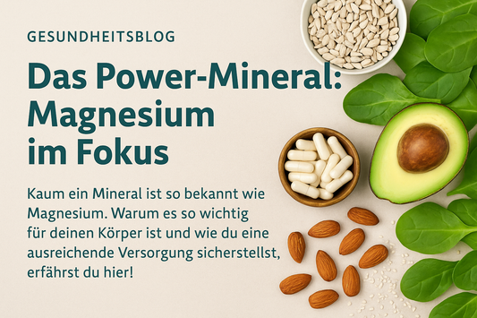 Magnesium im Fokus: Muskelkraft, Nervenstärke & mehr