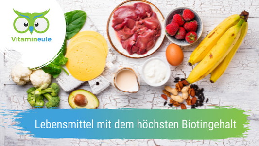 Lebensmittel mit dem höchsten Biotingehalt