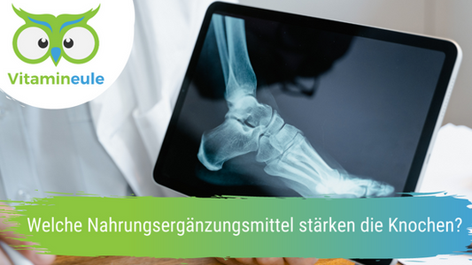 Welche Nahrungsergänzungsmittel stärken die Knochen?
