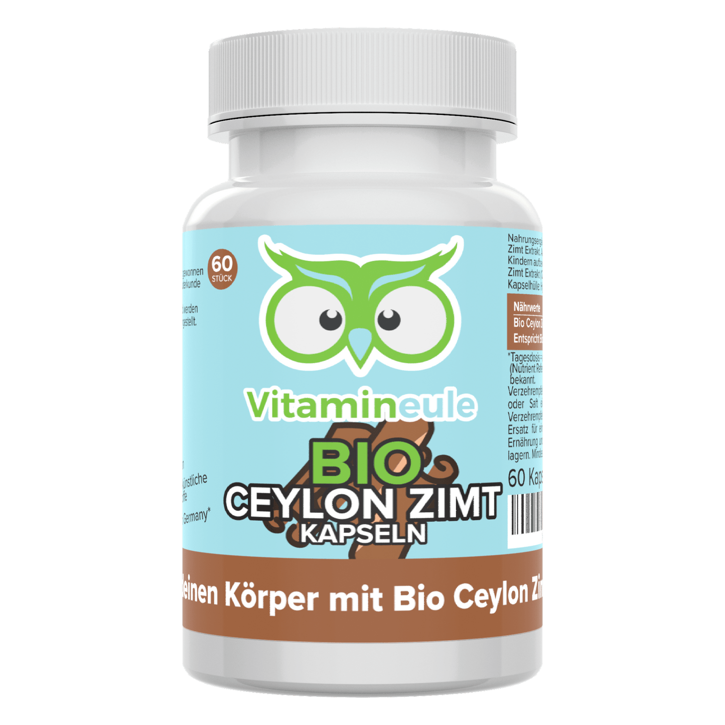 Bio Ceylon Zimt Extrakt Kapseln