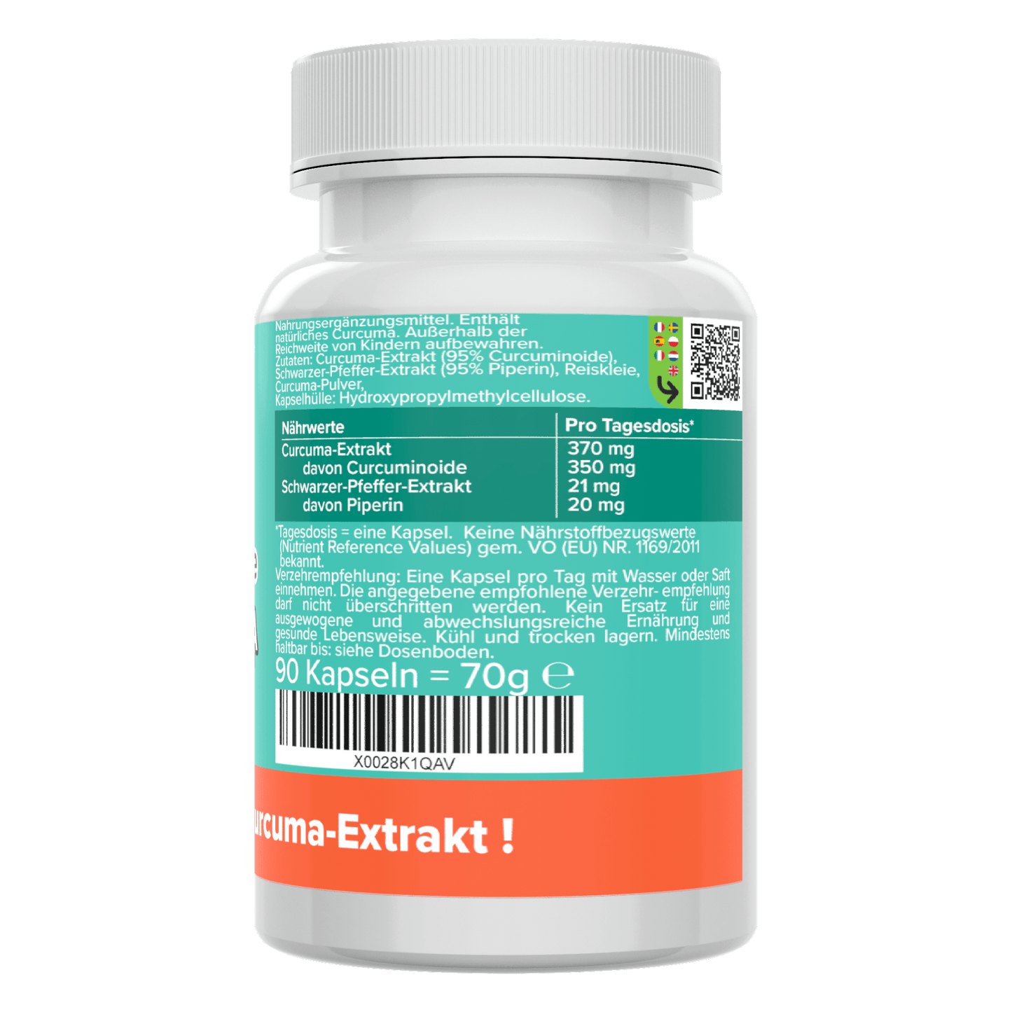 Curcuma Extrakt Kapseln