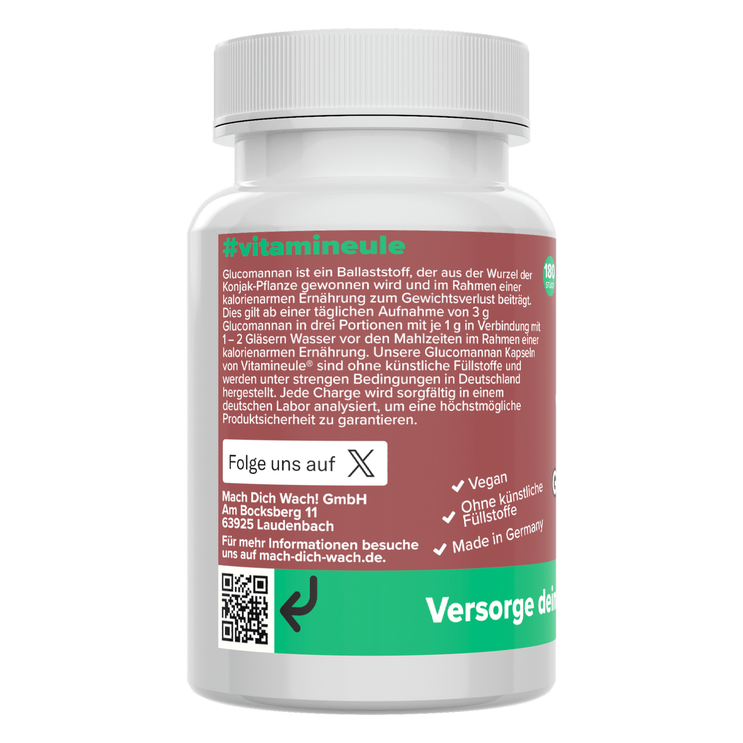 Glucomannan Kapseln