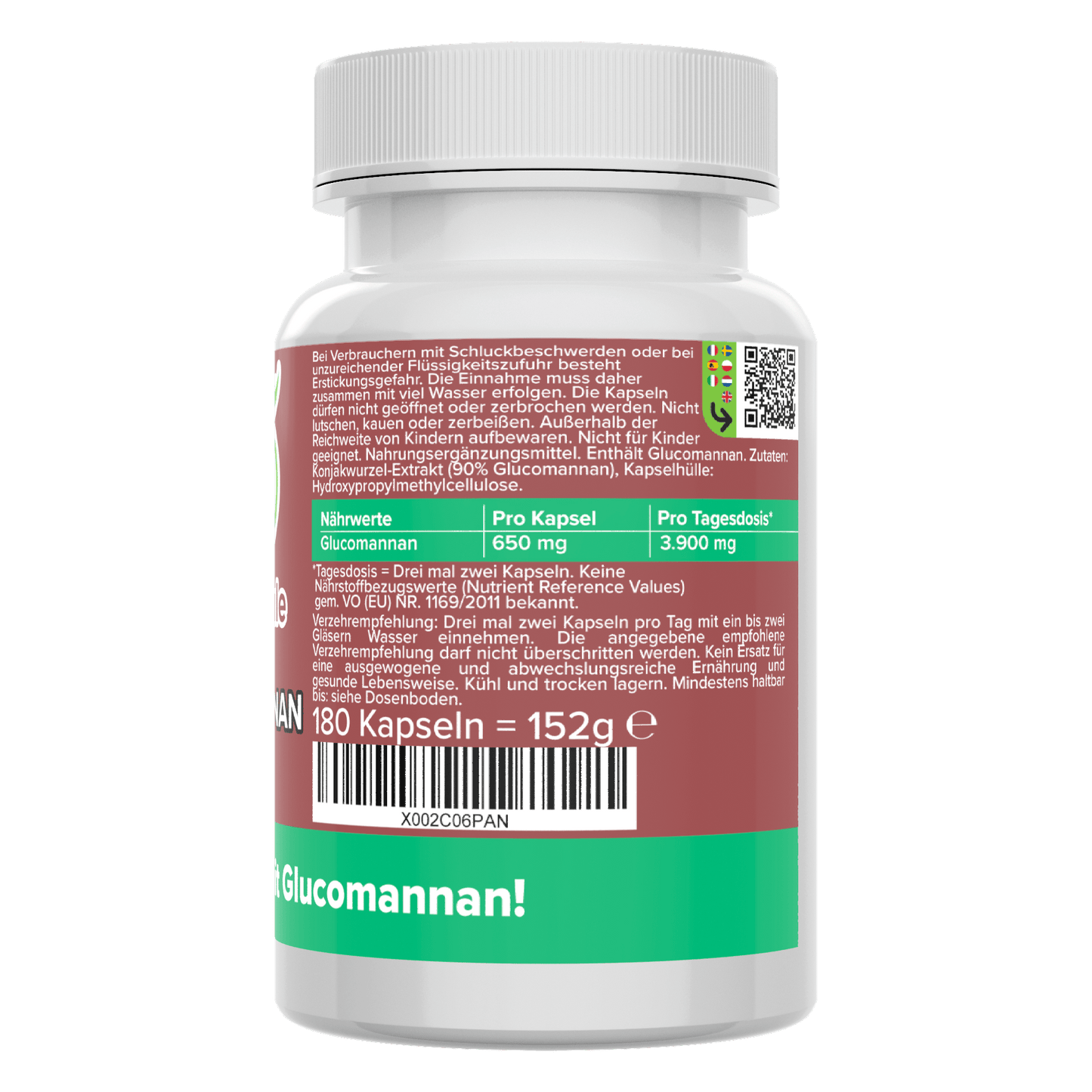 Glucomannan Kapseln