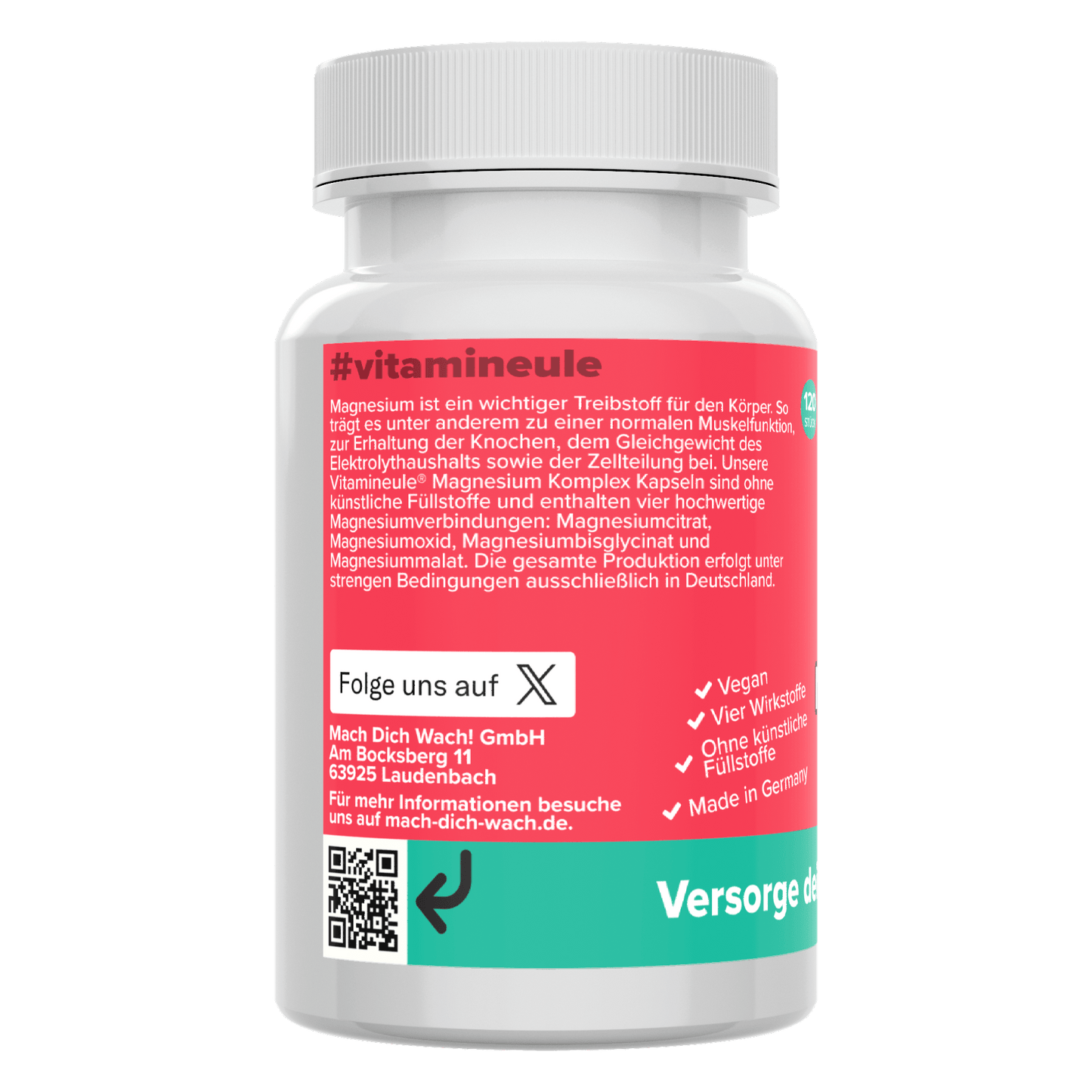 Magnesium Komplex Kapseln