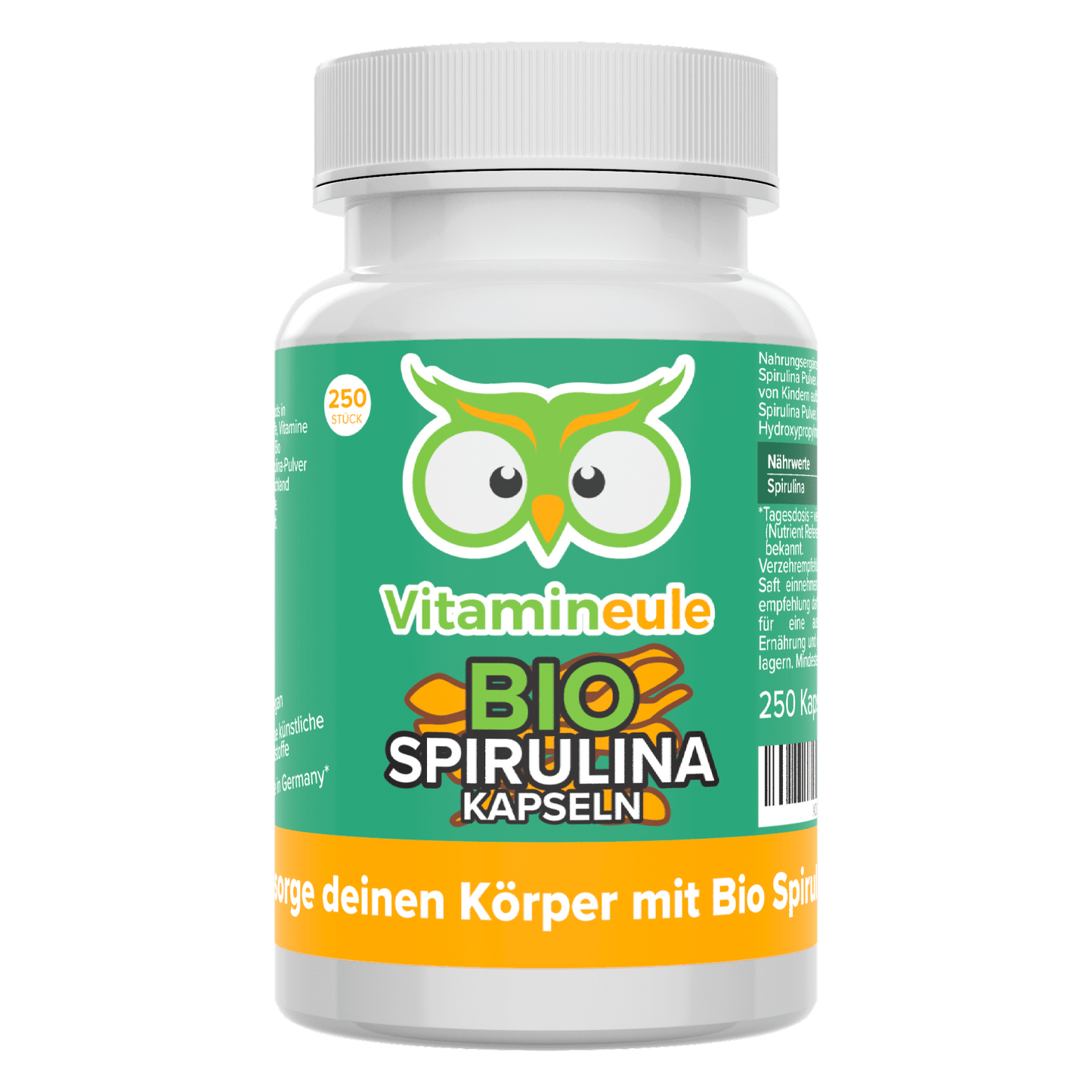 Bio Spirulina Kapseln