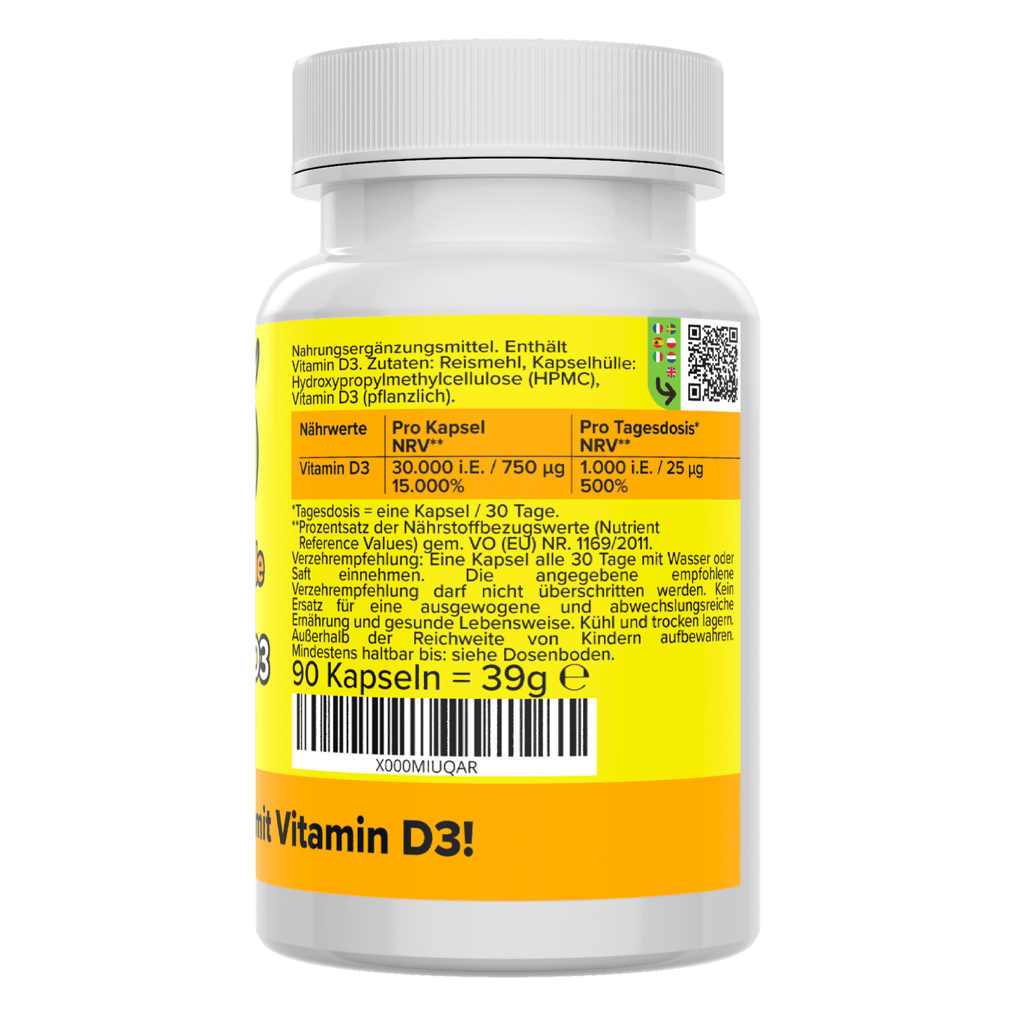 Vitamin D3 Kapseln
