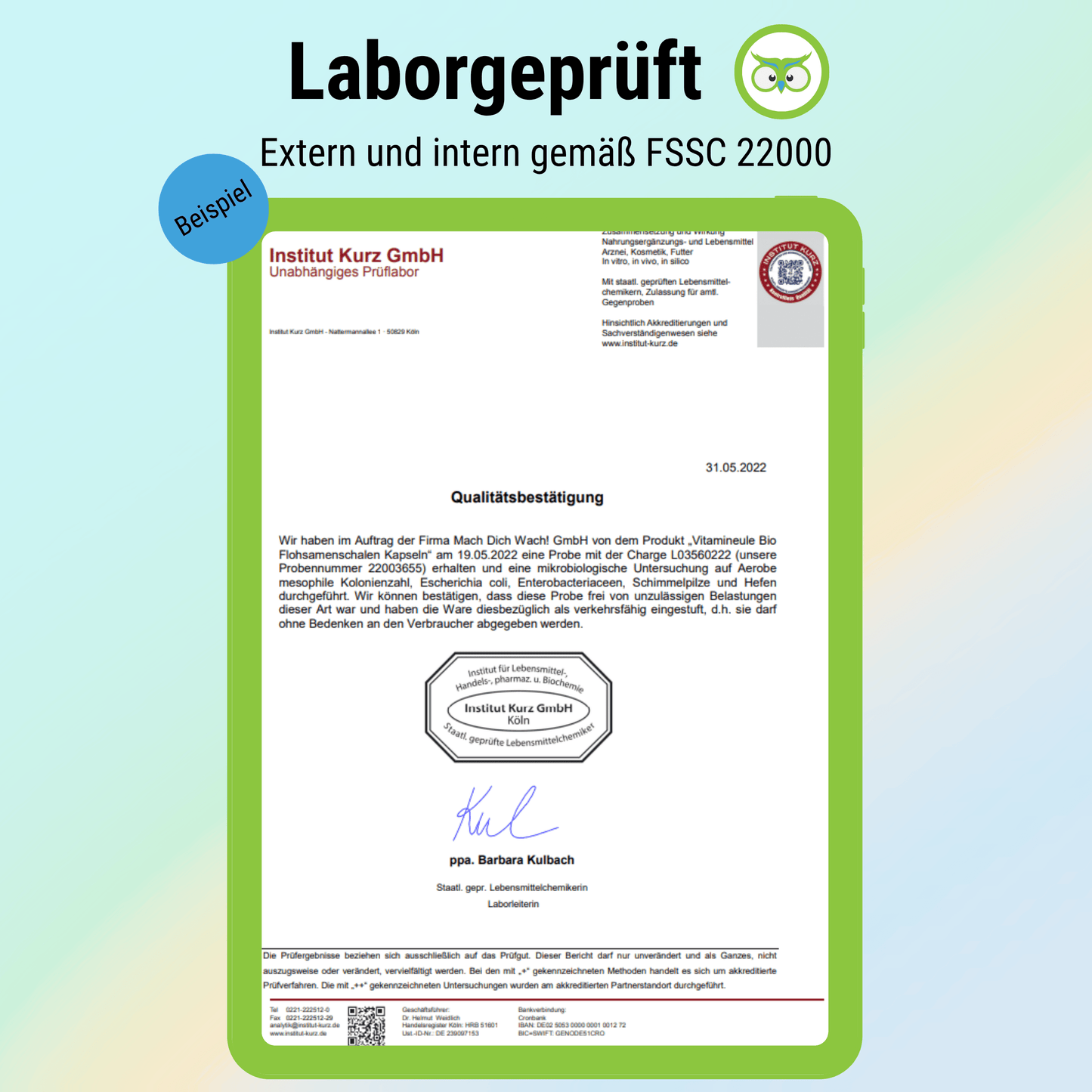 Bio Flohsamenschalen Kapseln