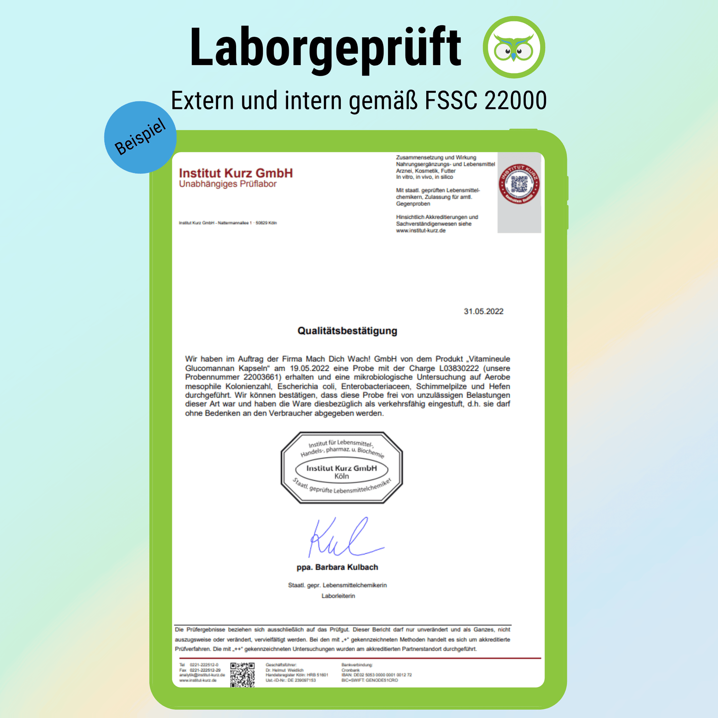 Glucomannan Kapseln