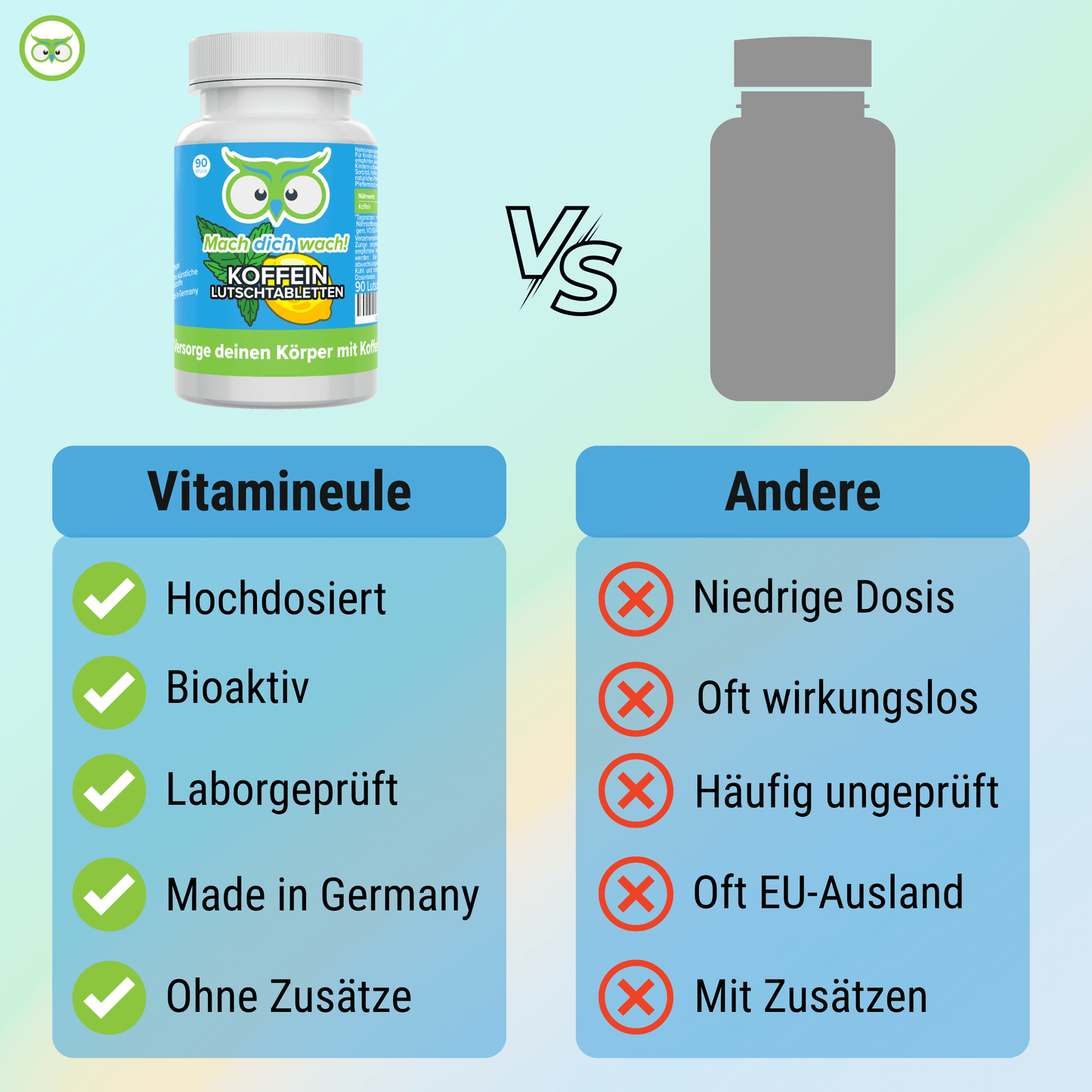 Koffein Lutschtabletten