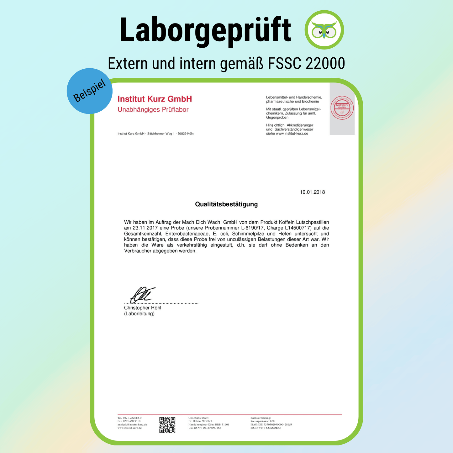 Koffein Lutschtabletten