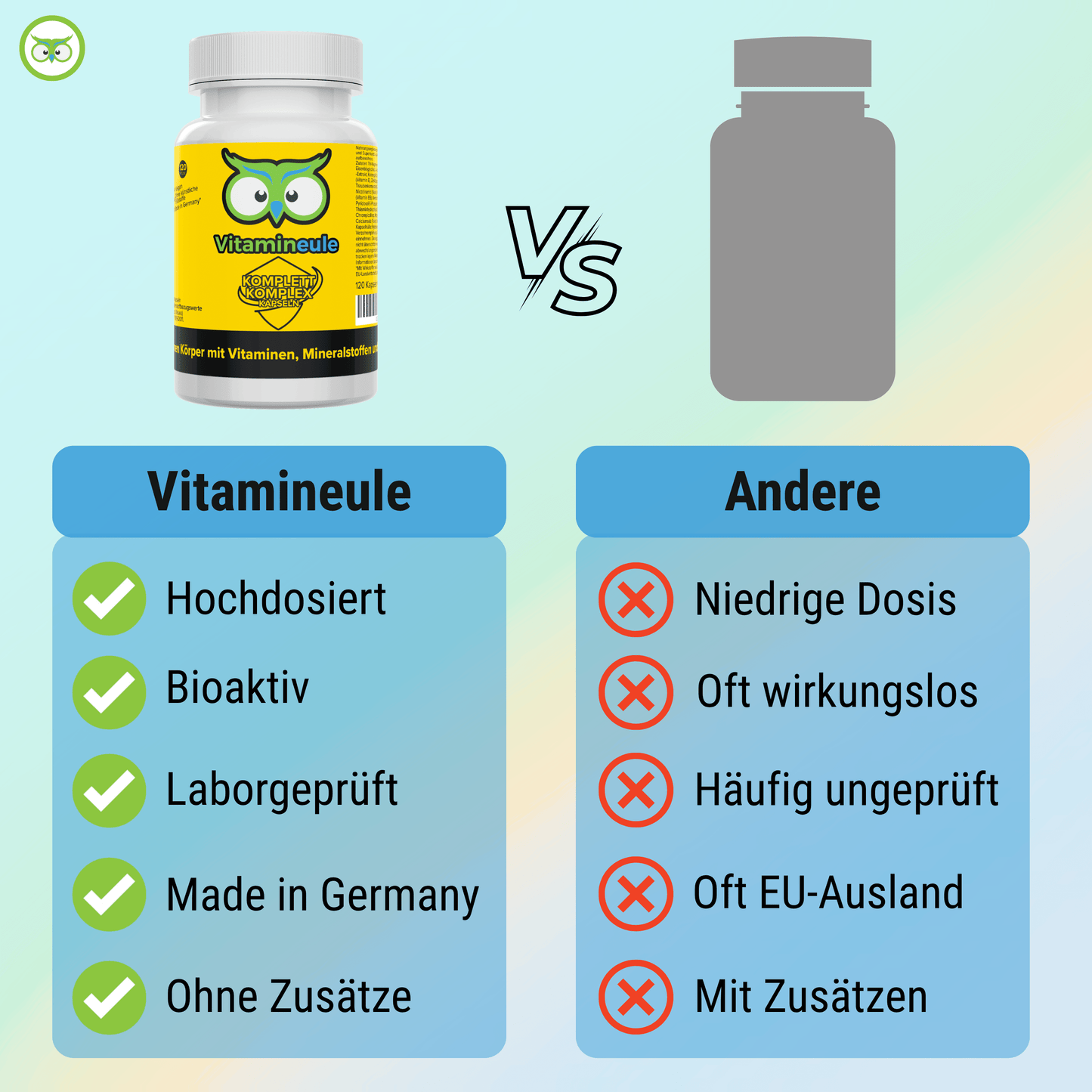 Komplett Komplex Kapseln
