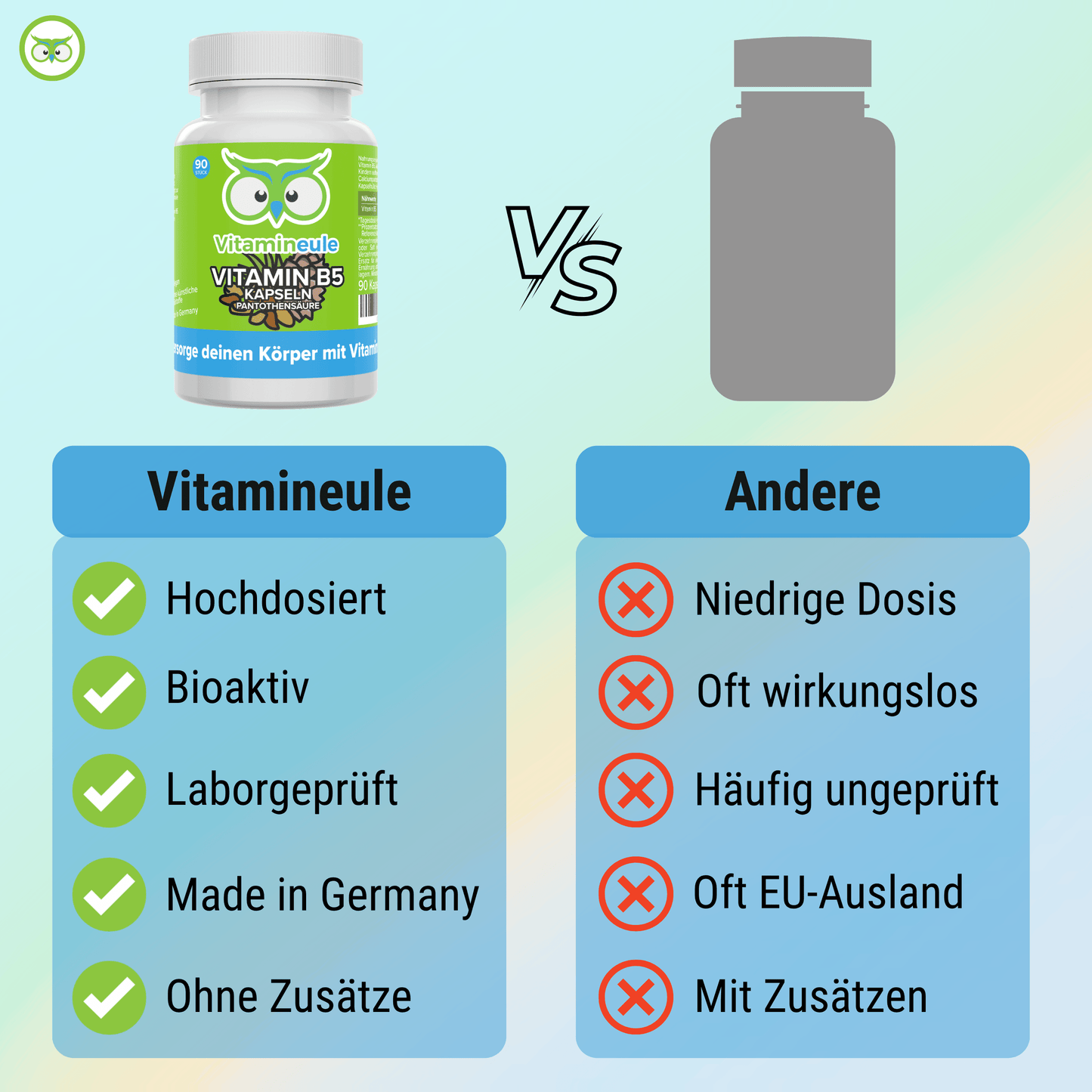 Vitamin B5 Kapseln