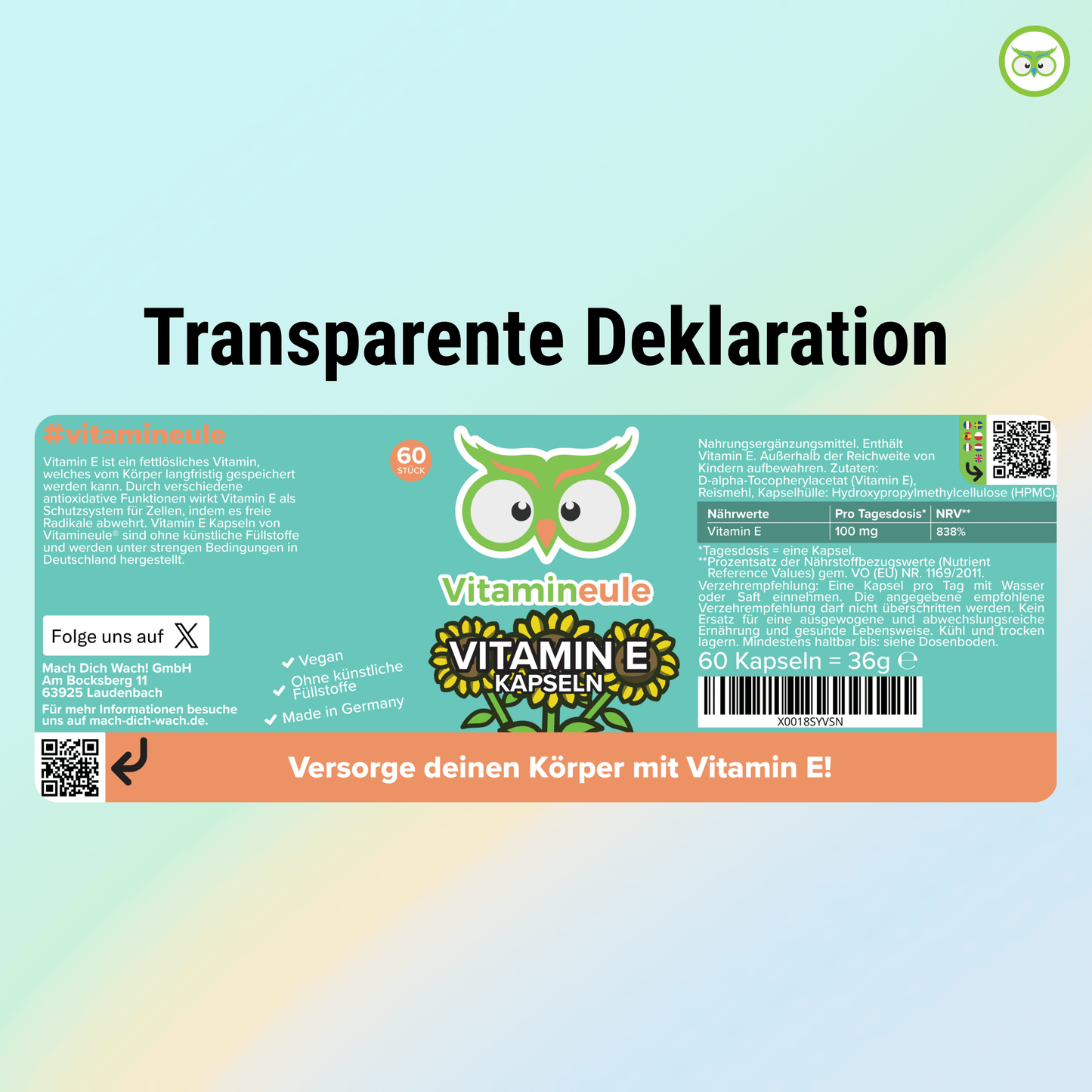Vitamin E Kapseln