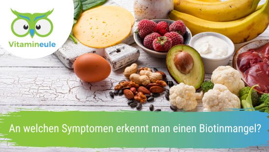 What are the symptoms of biotin deficiency?