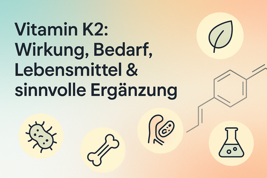 Vitamin K2: Wirkung, Bedarf, Lebensmittel & sinnvolle Ergänzung