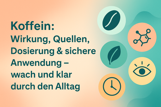 Koffein: Wirkung, Quellen, Dosierung & sichere Anwendung – wach und klar durch den Alltag