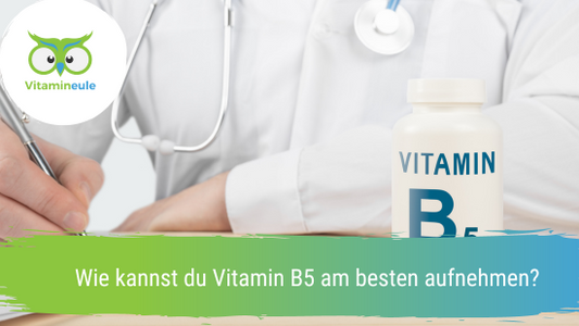 Wie kannst du Vitamin B5 am besten aufnehmen?