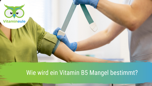 Wie wird ein Vitamin B5 Mangel bestimmt?