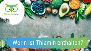 What does thiamine contain?