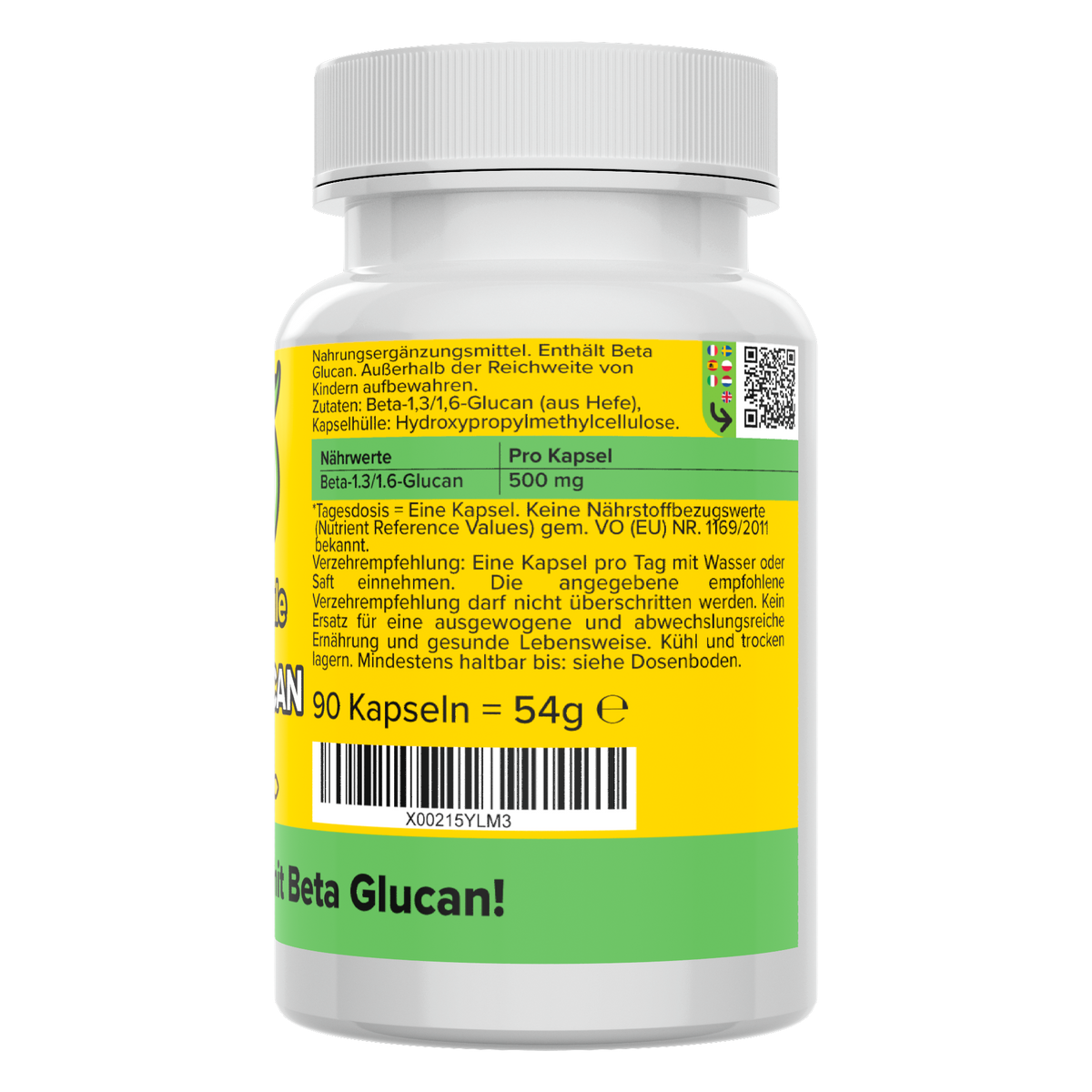 Beta Glucan Kapseln