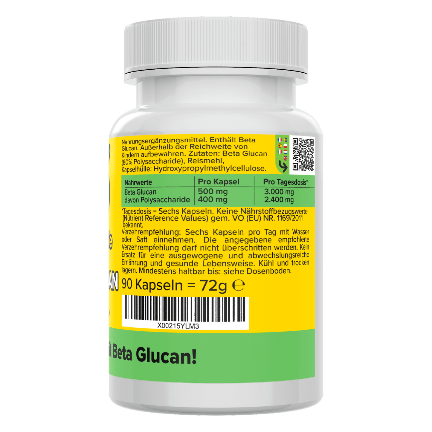 Beta Glucan Kapseln