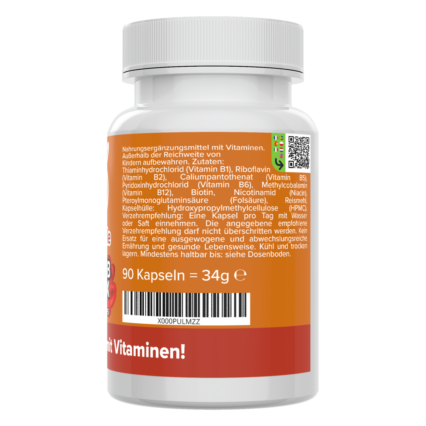 Vitamin B Komplex Kapseln