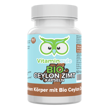 Bio Ceylon Zimt Extrakt Kapseln