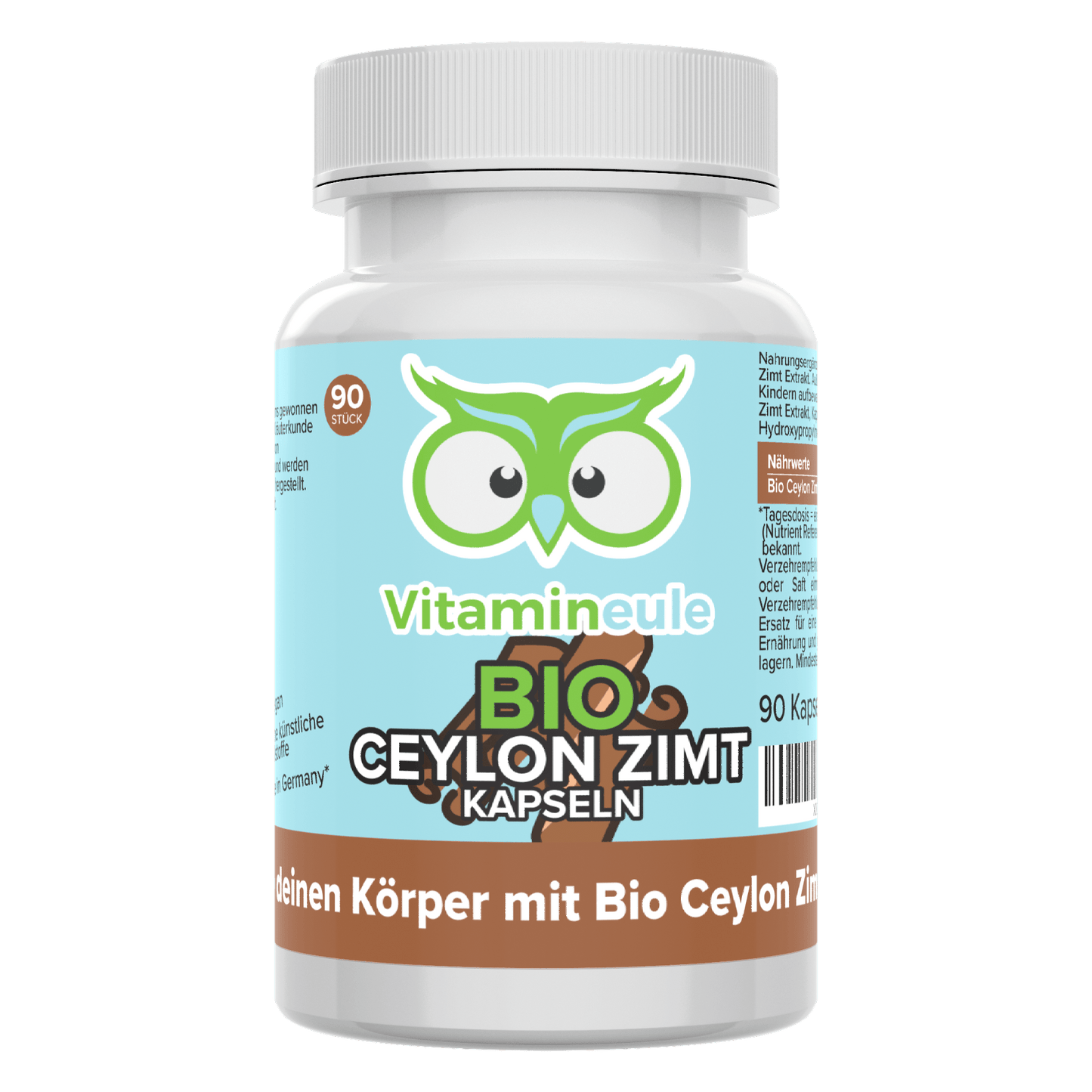 Bio Ceylon Zimt Kapseln