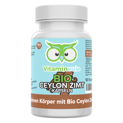 Bio Ceylon Zimt Kapseln