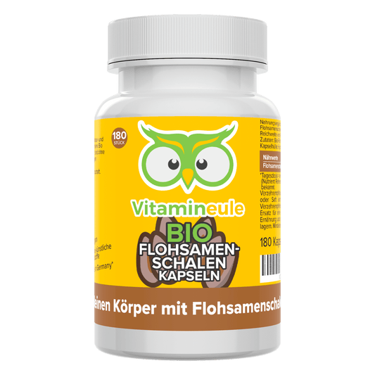Bio Flohsamenschalen Kapseln