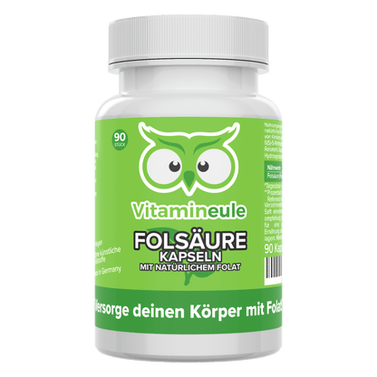 Folsäure Kapseln (Folat: 5-MTHF)