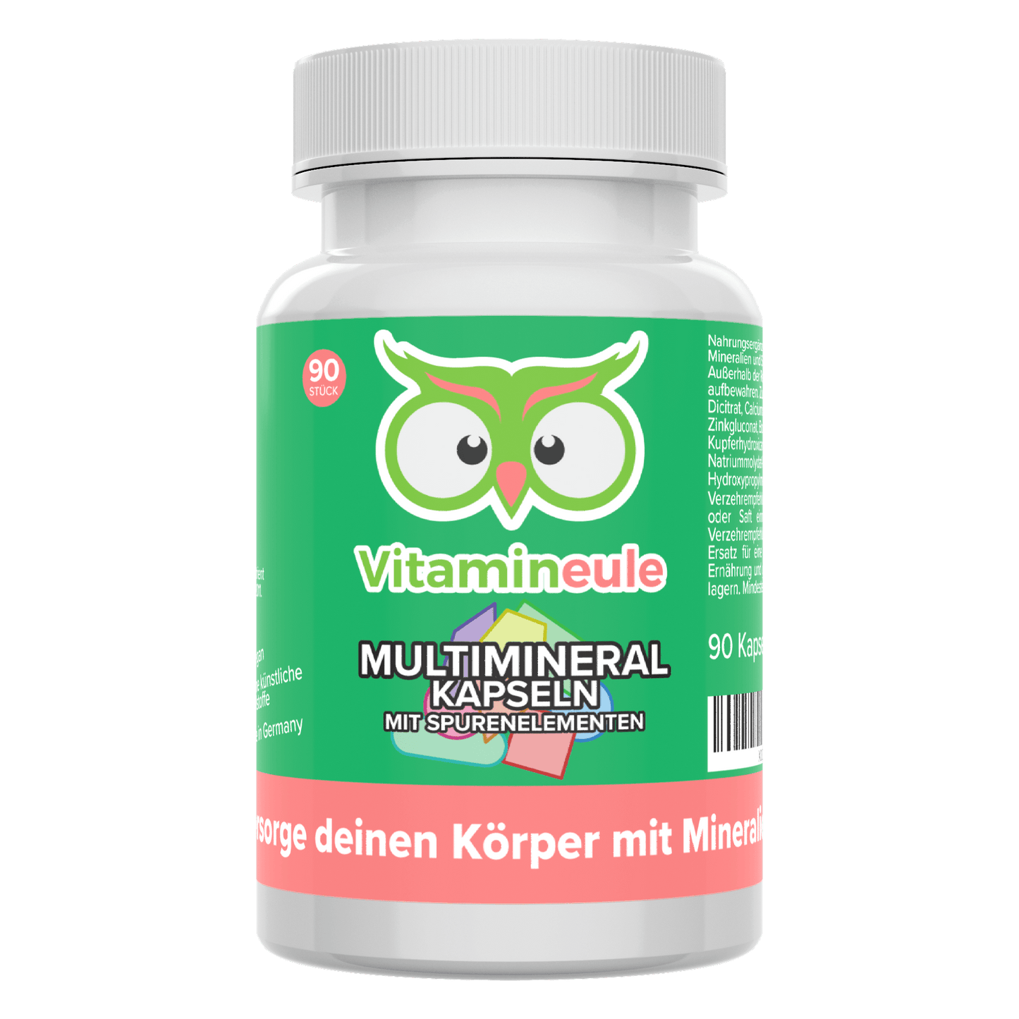 Multimineral Kapseln + Spurenelemente