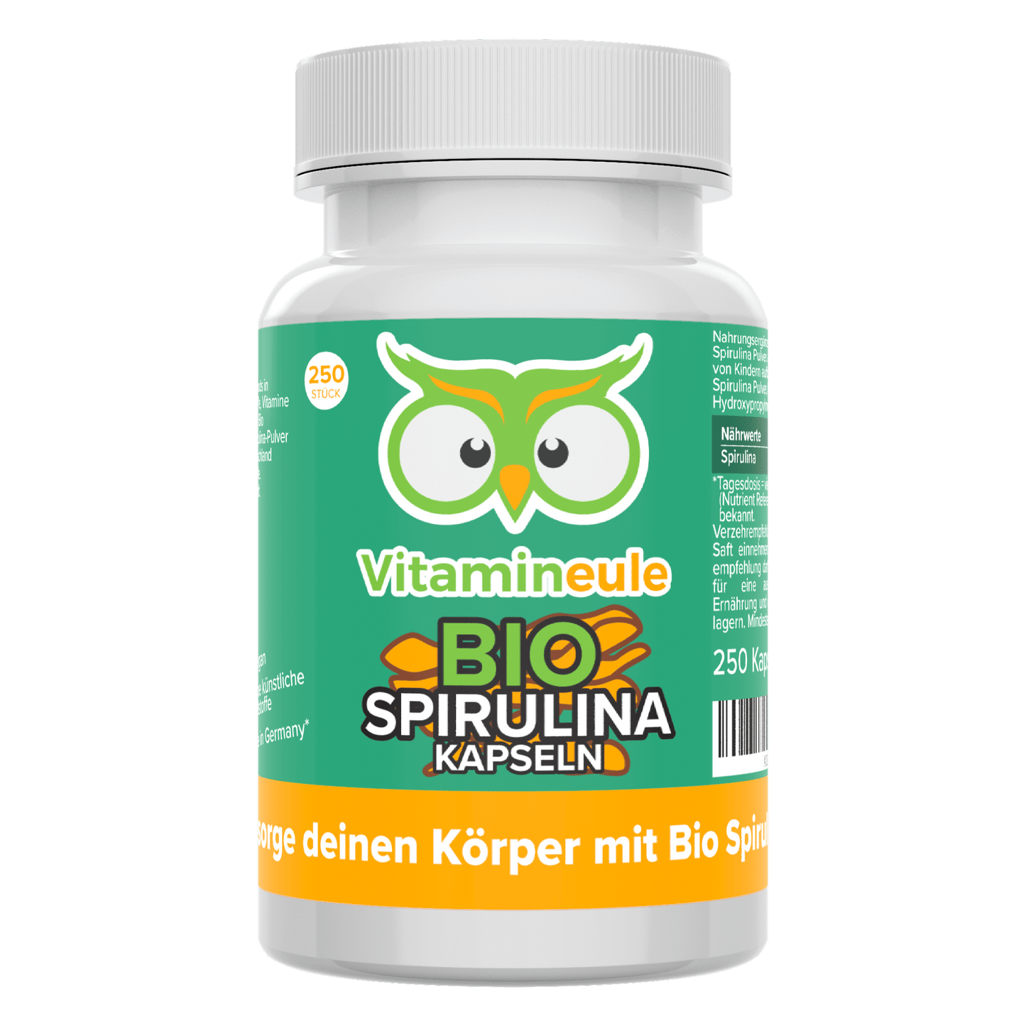 Bio Spirulina Kapseln