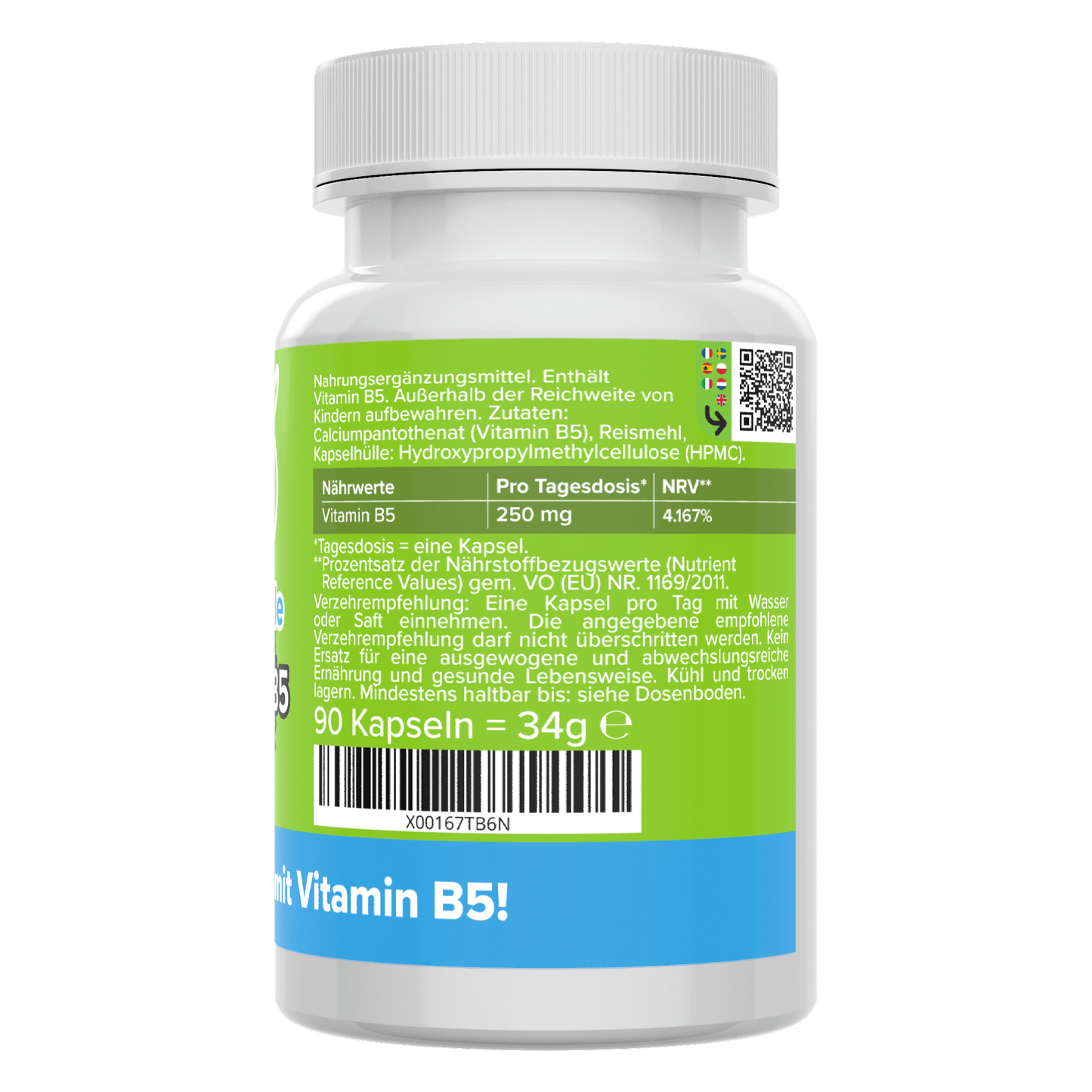 Vitamin B5 Kapseln