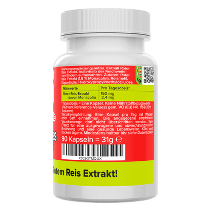 Roter Reis Kapseln