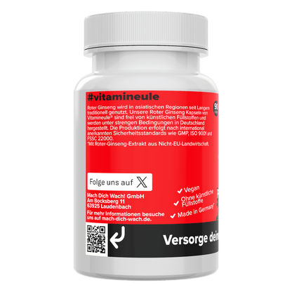 Roter Ginseng Kapseln