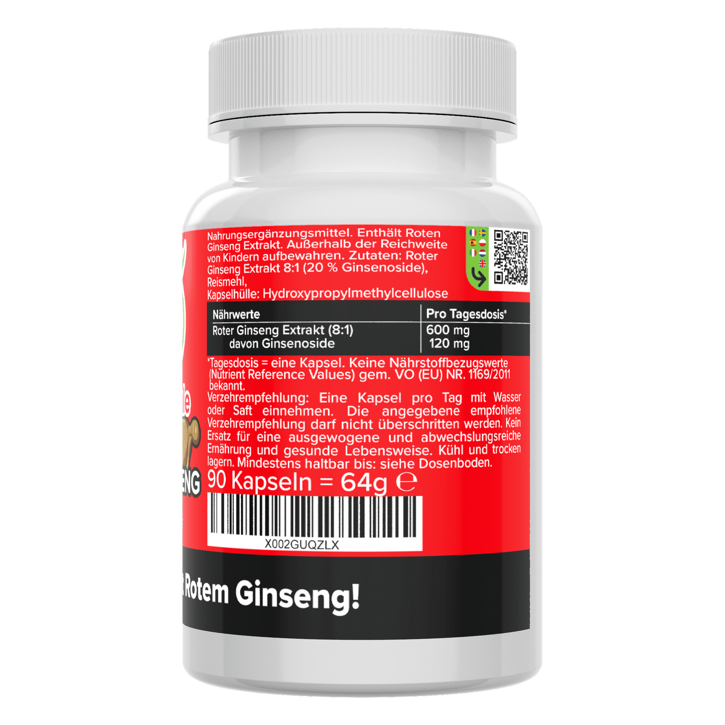 Roter Ginseng Kapseln