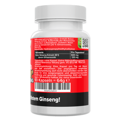 Roter Ginseng Kapseln