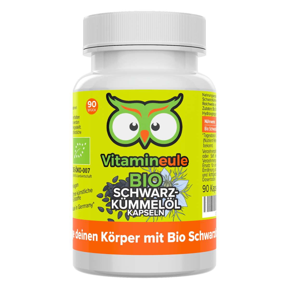Bio Schwarzkümmelöl Kapseln