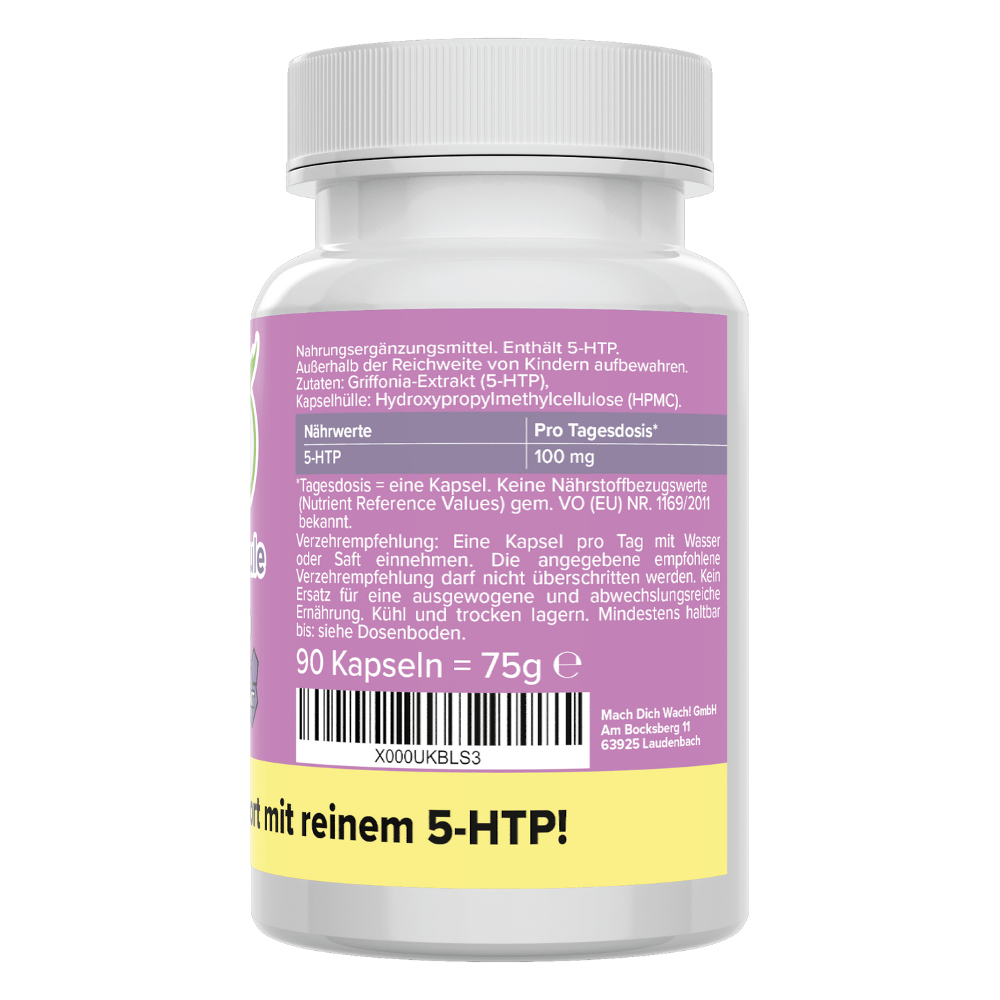 Griffonia Kapseln mit natürlichem 5-HTP-Anteil