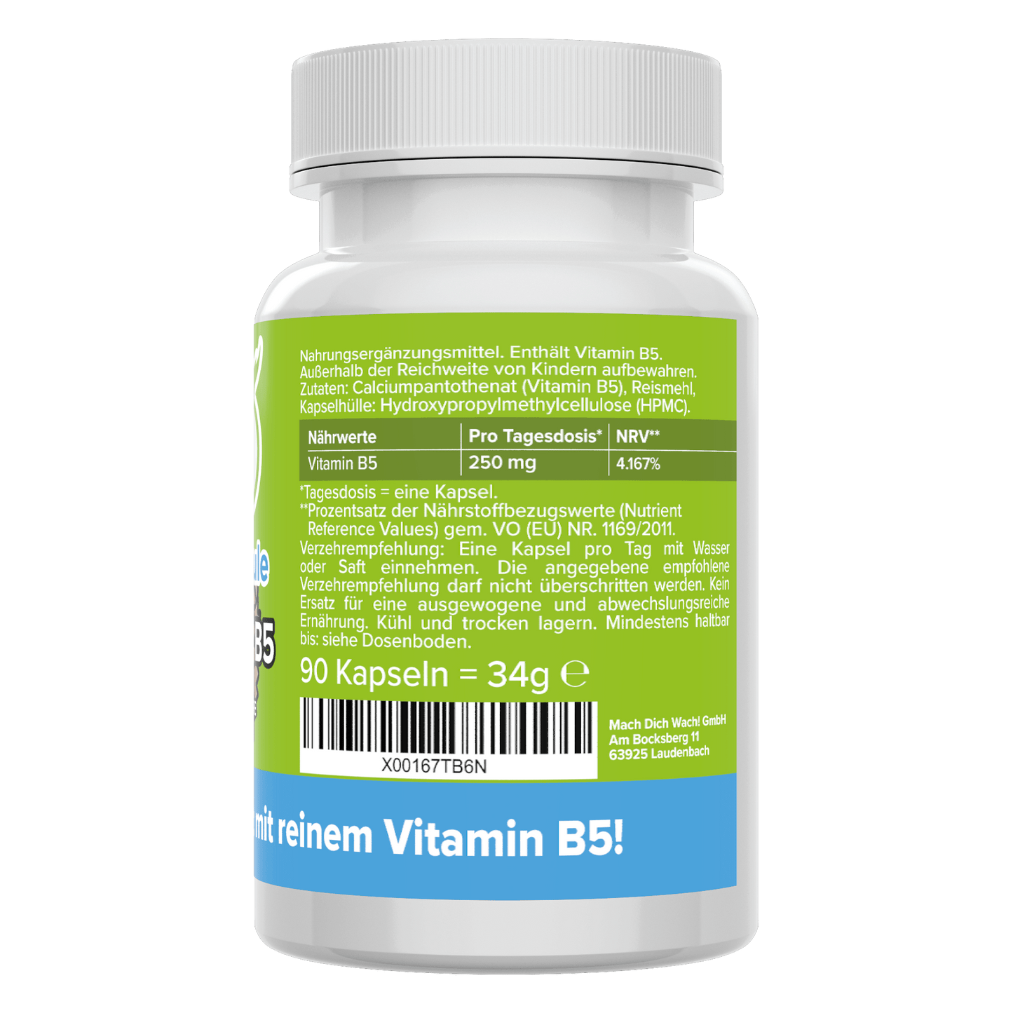 Vitamin B5 Kapseln