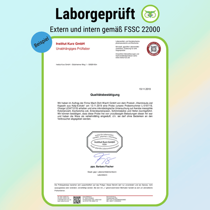 Jod Kapseln aus Bio Kelp