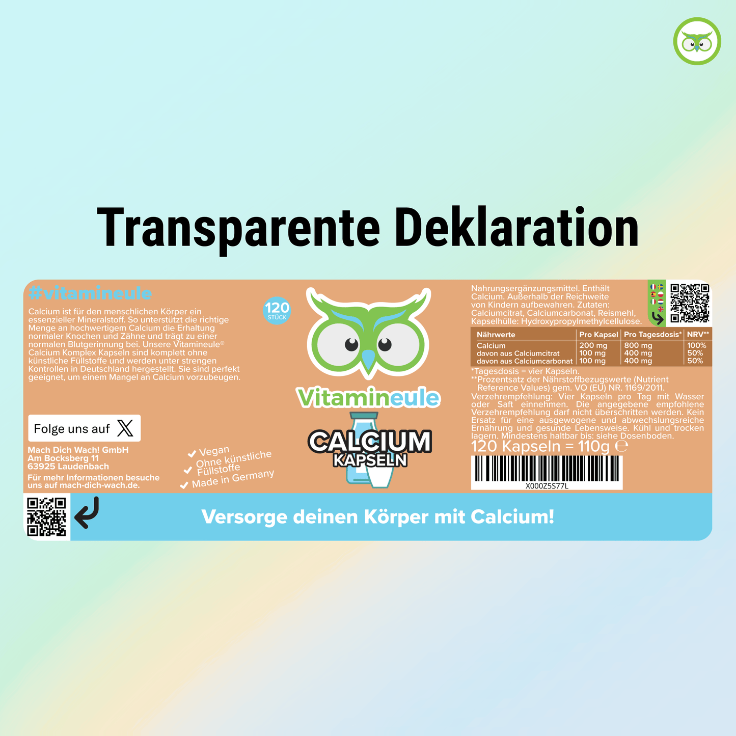 Calcium Komplex Kapseln