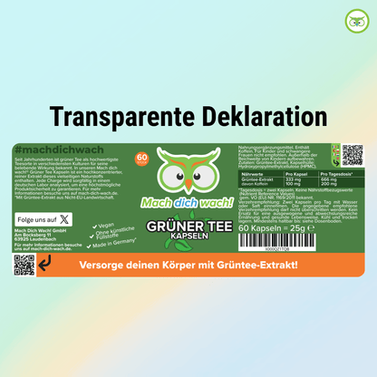 Grüner Tee Kapseln