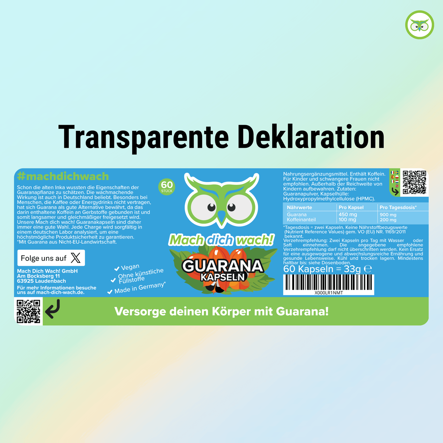 Guarana Kapseln