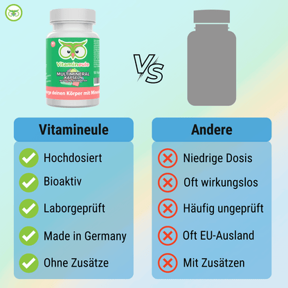 Multimineral Kapseln + Spurenelemente